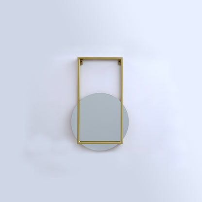 Modern Wall Mirror (Gold)