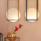Modern Wall Mirror (Gold)
