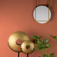 Modern Wall Mirror (Gold)