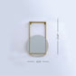 Modern Wall Mirror (Gold)