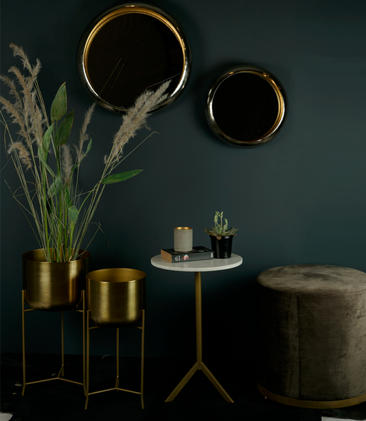 Planters With Stand - Set of 2