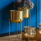 Planters With Stand - Set of 2