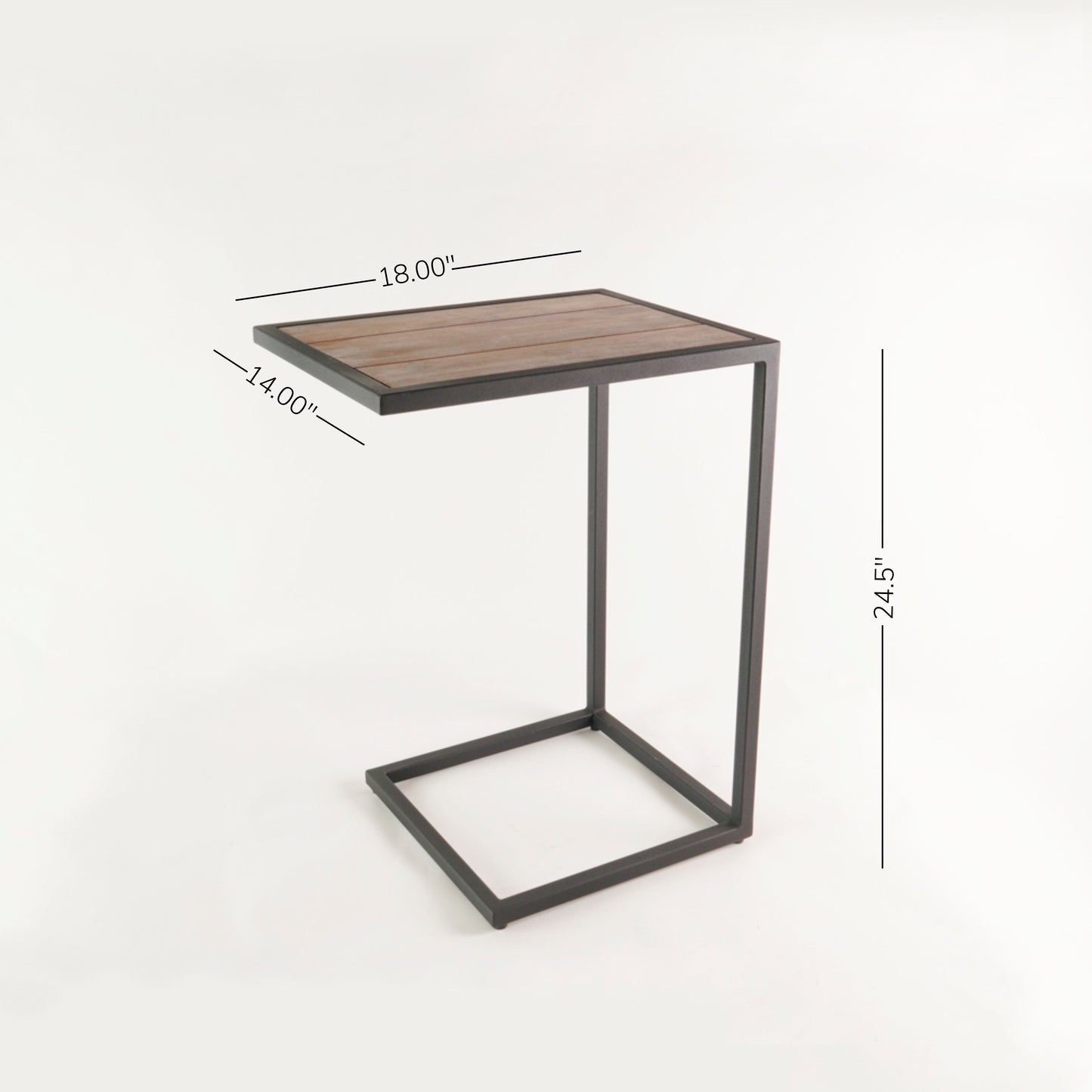 Wooden C-Table