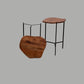 Two Wooden Nesting Tables