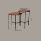 Two Wooden Nesting Tables