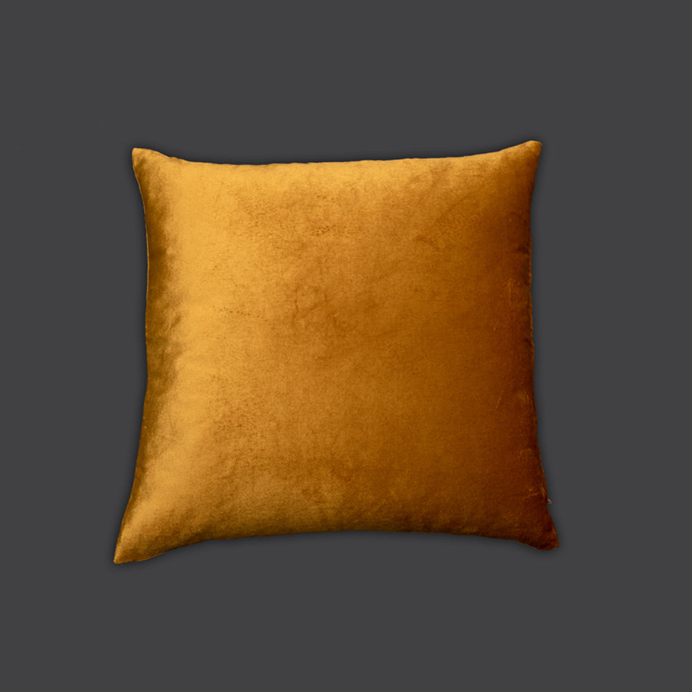 Two Large - Lush Cushion Covers (Yellow)