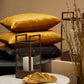 Two Large - Lush Cushion Covers (Yellow)