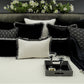Two Jacquard Cushion Covers (BW)