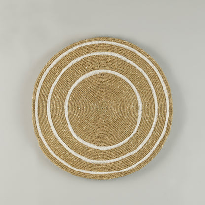 Jute Wall Art - Set Of 3 Pcs