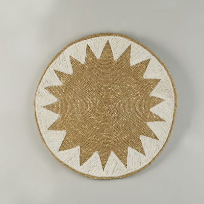 Jute Wall Art - Set Of 3 Pcs