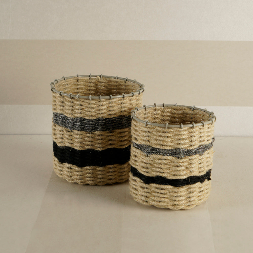 Baskets Set Of 2 Pcs