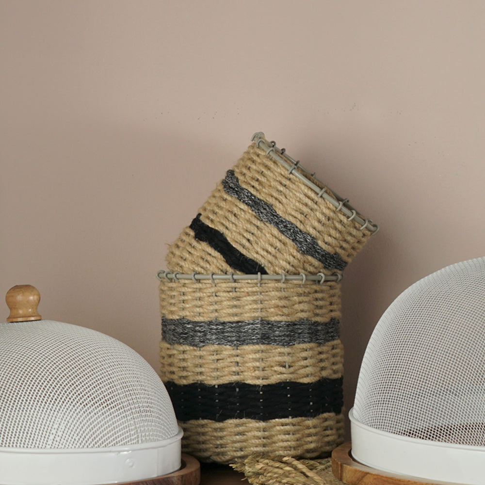 Baskets Set Of 2 Pcs