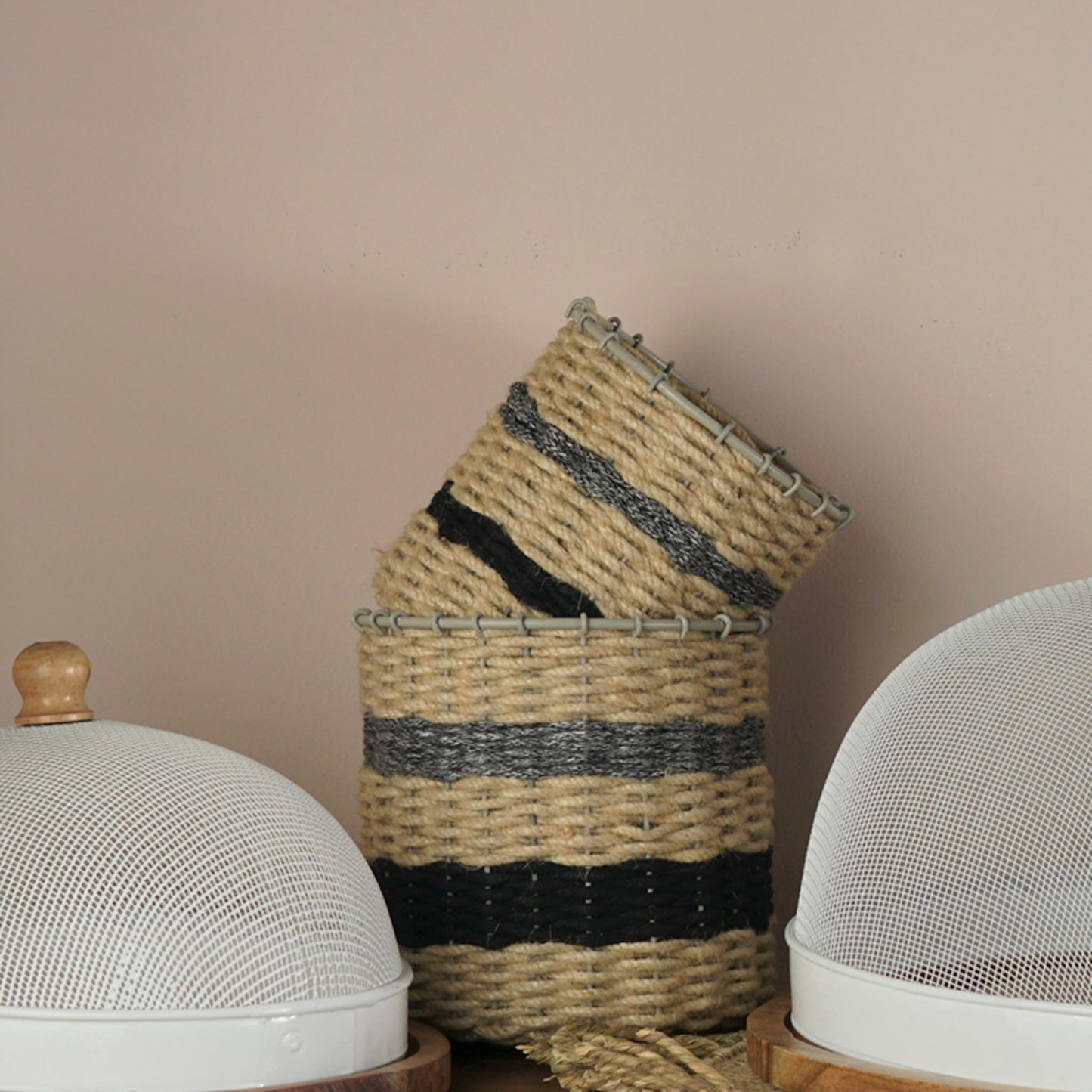 Baskets Set Of 2 Pcs