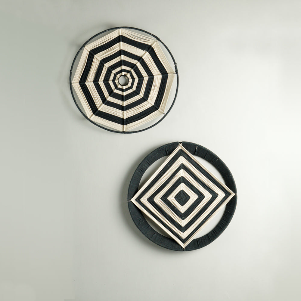Modern Boho Wall Art -  Set Of 2 Pcs