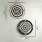 Modern Boho Wall Art -  Set Of 2 Pcs