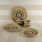 Jute Wall Baskets -  Set of 3 Pcs