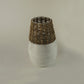 White Bohemian Vase- Small
