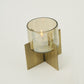 Large Tea-Light Hurricane (Gold)