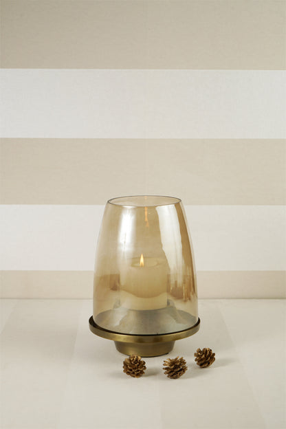 Gold Antique Lantern with Glass