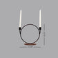 Twin Taper Holder(Texture Rust)