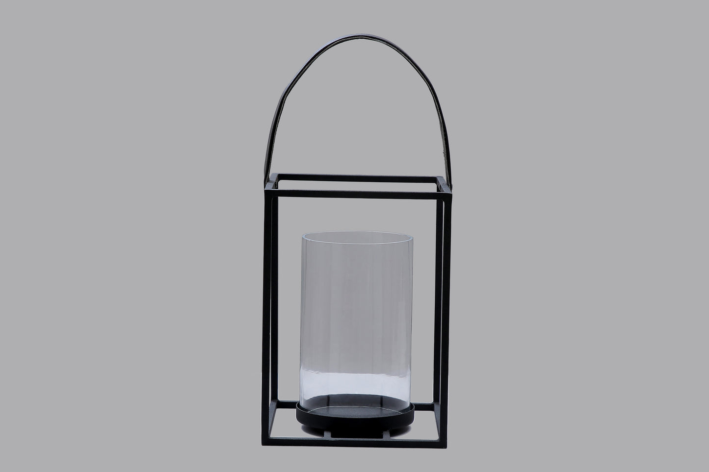 Outdoor Square Lantern (Black)