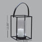 Outdoor Square Lantern (Black)