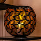 Cutwork Hurricane - Large (Black & Gold)