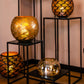 Cutwork Hurricane - Large (Black & Gold)