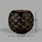 Cutwork Hurricane - Large (Black & Gold)