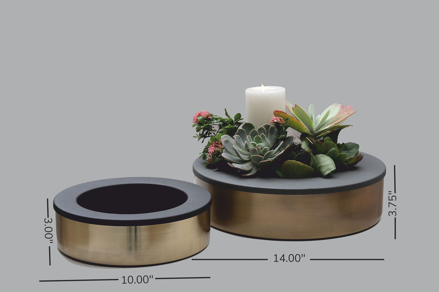 Decorative Planters - Set Of 2
