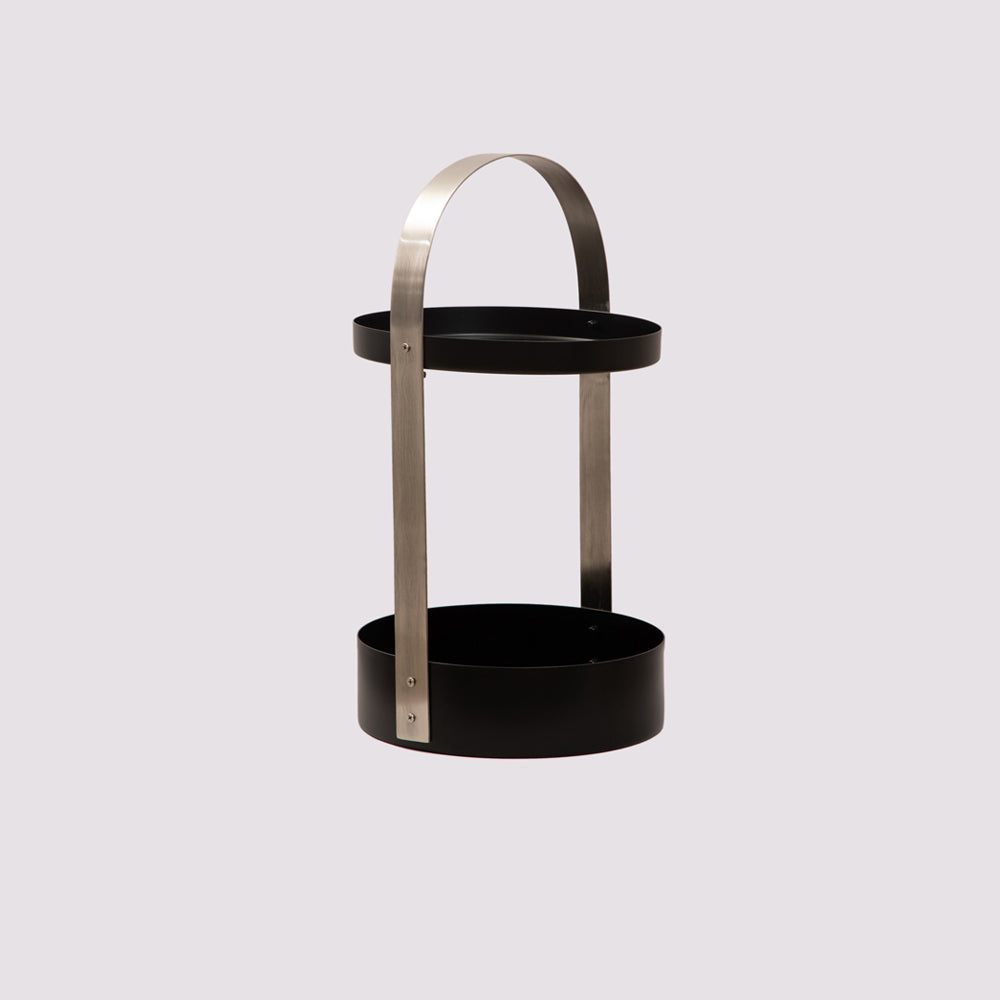 Serving Caddy (Silver & Black)