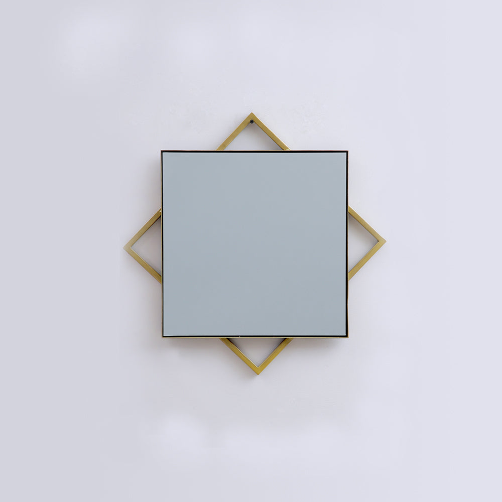 Modern Accent Mirror (Gold)