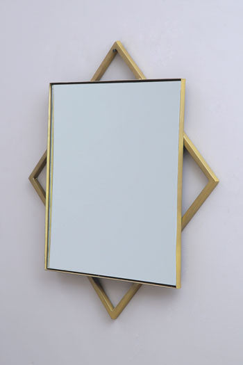 Modern Accent Mirror (Gold)