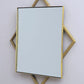 Modern Accent Mirror (Gold)
