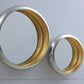 Round Nested Mirrors - Set Of 2
