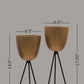 Tripod Plant Holder - Set Of 2