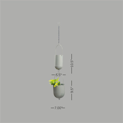 Hanging Plant Holders (Grey)