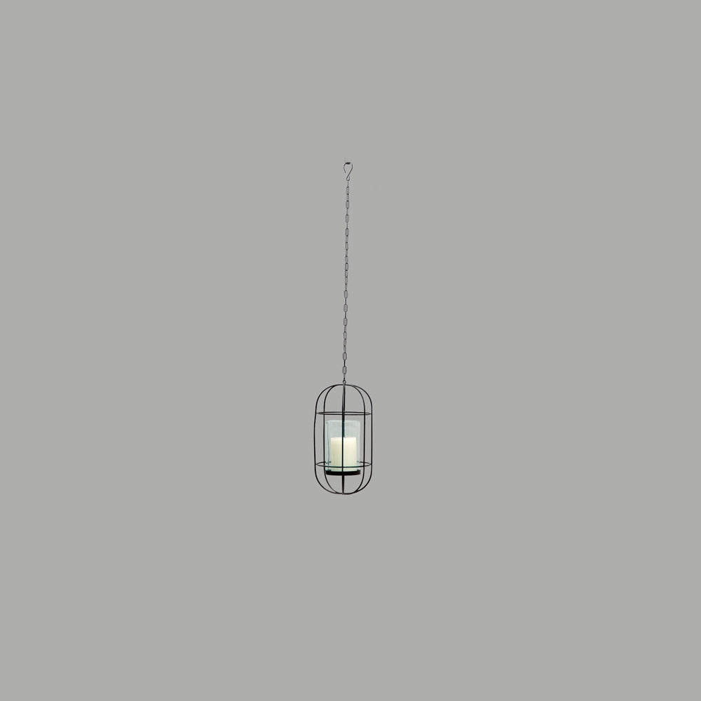 Small Hanging - Cage Lantern