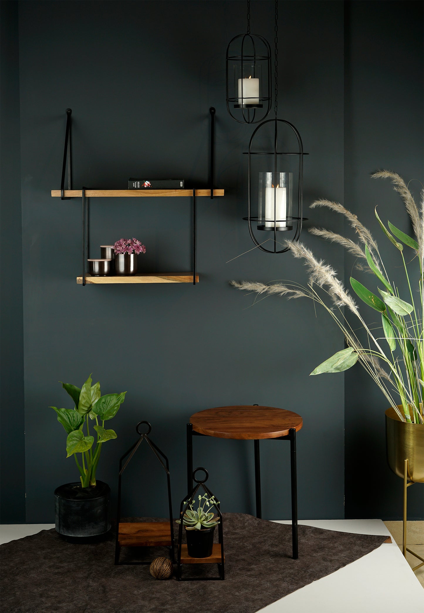 Small Hanging - Cage Lantern