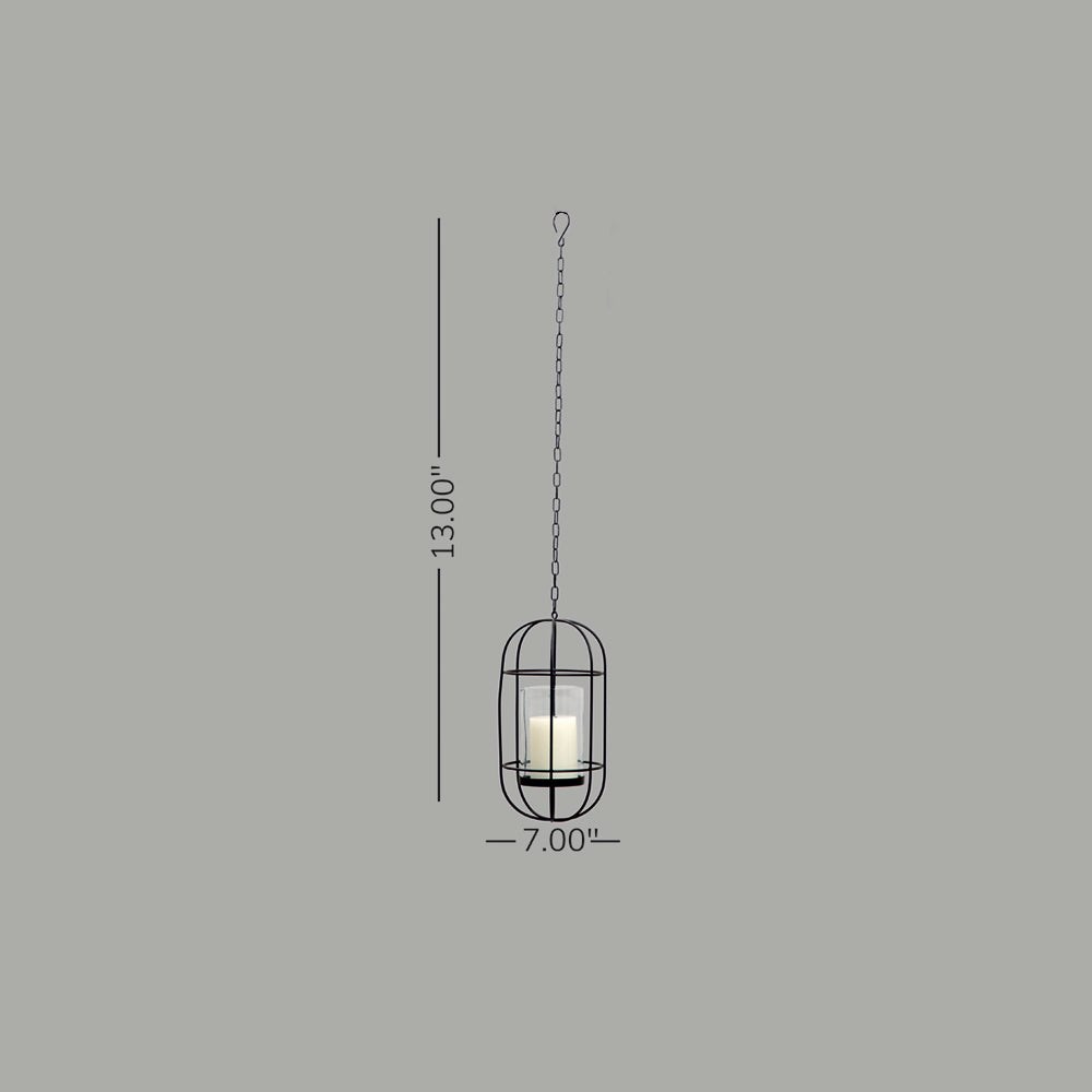 Small Hanging - Cage Lantern