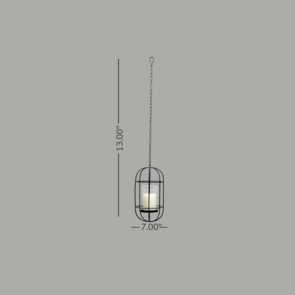 Small Hanging - Cage Lantern