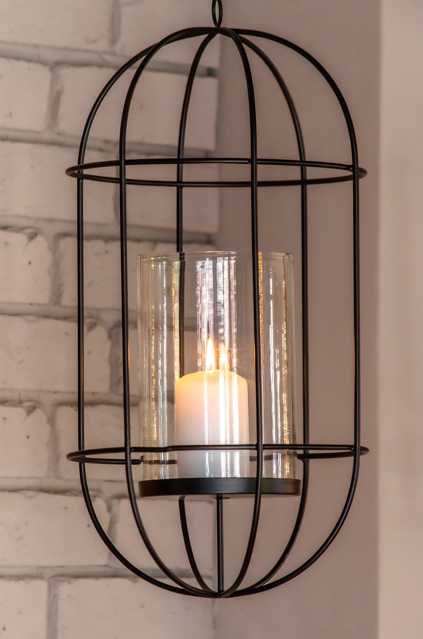 Large Hanging - Cage Lantern