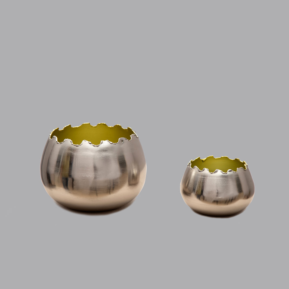 Raw Edges Bowls - Set Of 2 (G)