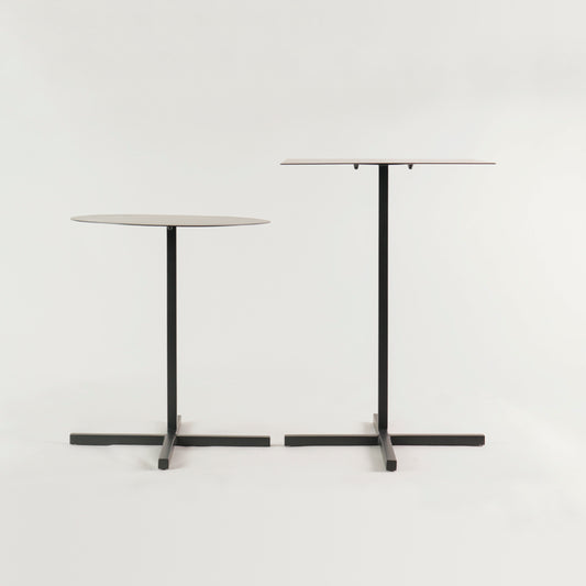 Set Of 2 Accent Tables (Charcoal)