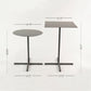 Set Of 2 Accent Tables (Charcoal)