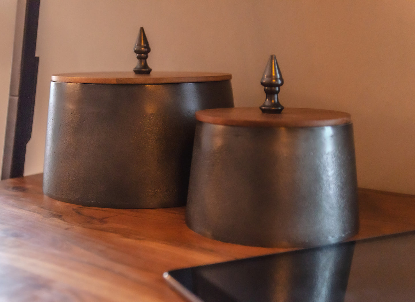 Pandora Boxes - Set Of 2 (Grey)
