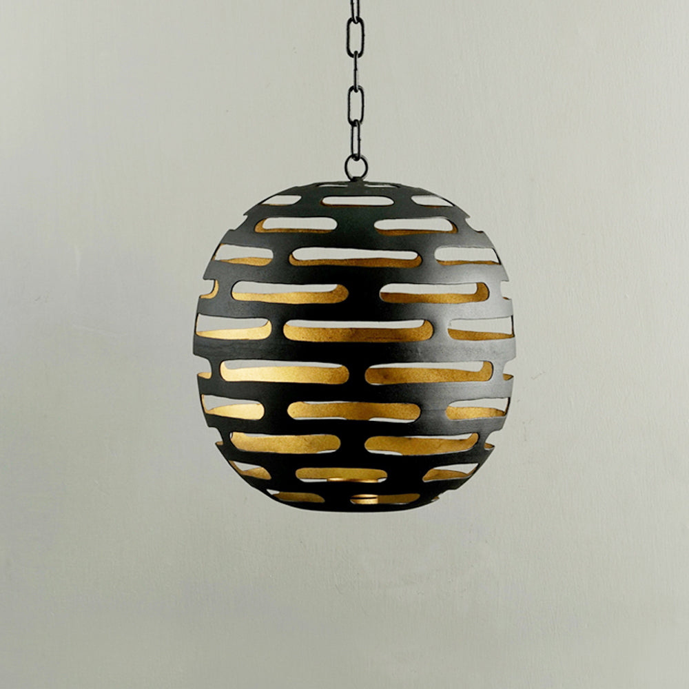 Large Hanging Globe (Gold)