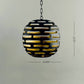 Large Hanging Globe (Gold)