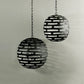 Large Hanging Globe (Silver)