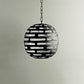 Large Hanging Globe (Silver)